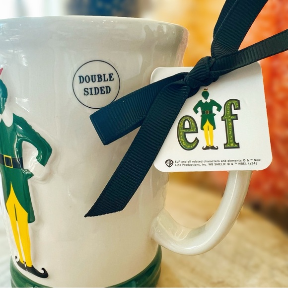 NEW Rae Dunn Buddy the Elf Movie World's Best Cup of Coffee Christmas Mug - Picture 3 of 12